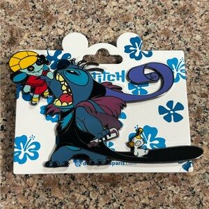 Stitch as Yzma Scrump Kuzko Duckling Kronk Disney Paris DLP March 2025 Jumbo Pin